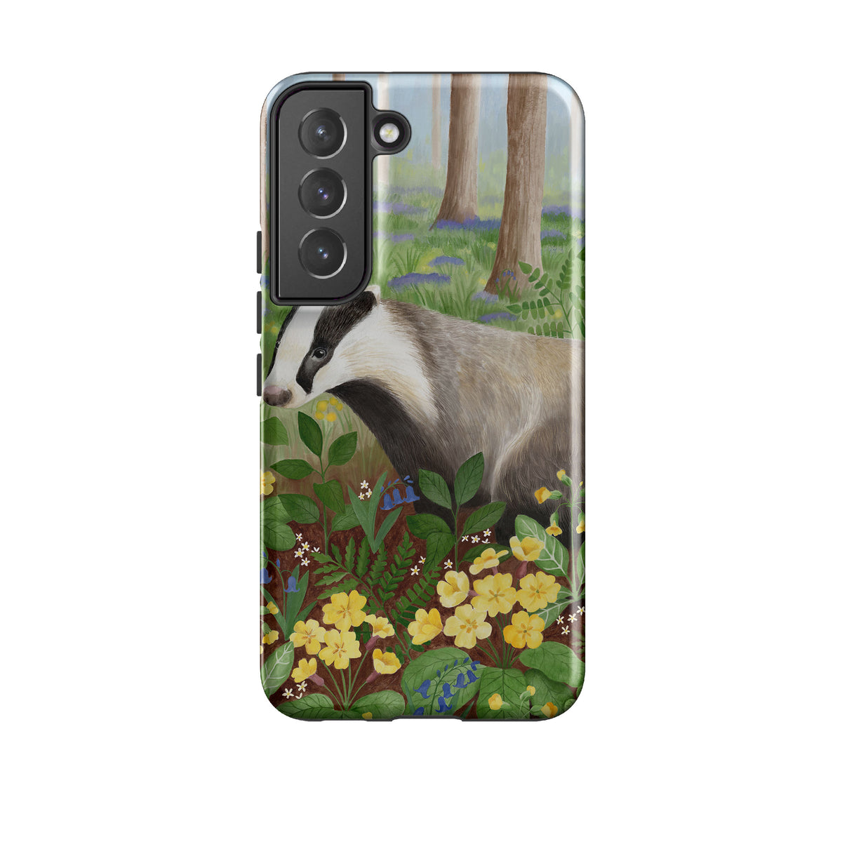 Samsung Tough Case - Bluebell Badger By Bex Parkin