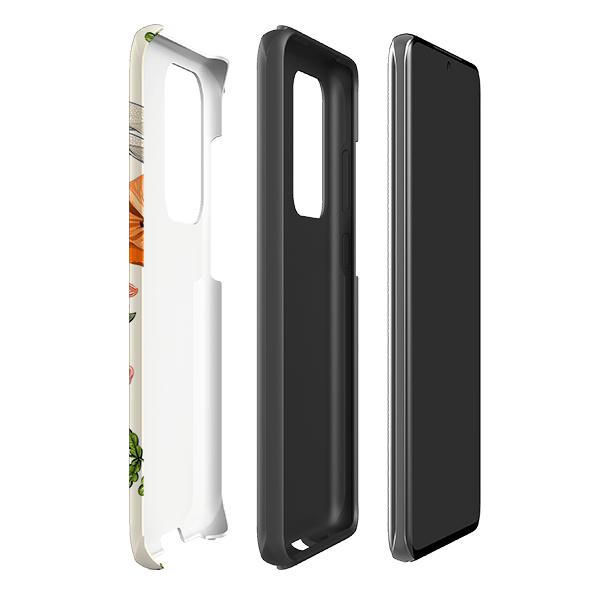 Samsung phone case-Bodnant-Product Details Raised bevel to protect screen from scratches. Impact resistant polycarbonate shell and shock absorbing inner TPU liner. Secure fit with design wrapping around side of the case and full access to ports. Compatible with Qi-standard wireless charging. Thickness 1/8 inch (3mm), weight 30g. Compatibility See drop down menu for options, please select the right case as we print to order.-Stringberry