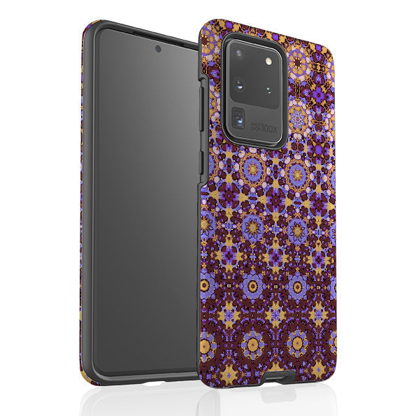 Samsung phone case-Bonnaroo-Product Details Raised bevel to protect screen from scratches. Impact resistant polycarbonate shell and shock absorbing inner TPU liner. Secure fit with design wrapping around side of the case and full access to ports. Compatible with Qi-standard wireless charging. Thickness 1/8 inch (3mm), weight 30g. Compatibility See drop down menu for options, please select the right case as we print to order.-Stringberry