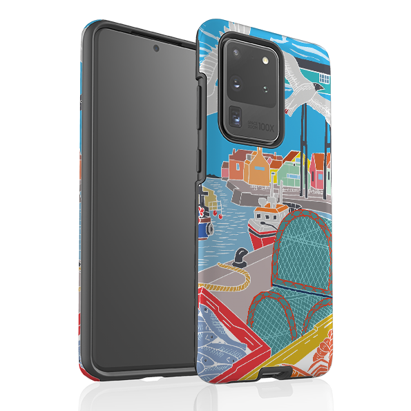 Samsung Tough Case - Bright Houses By Kate Heiss