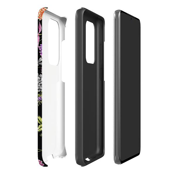 Samsung Handyhülle – Broadview – Produktdetails: Erhabene Abschrägung zum Kratzerschutz des Bildschirms. Stoßfeste Polycarbonathülle mit stoßabsorbierendem TPU-Einsatz. Sichere Passform mit umschließendem Design und vollem Zugriff auf Anschlüsse. Kompatibel mit Qi-Wireless-Charging. Dicke 1/8 Zoll (3mm), Gewicht 30g. Kompatibilität: Siehe Dropdown-Menü für Optionen – wählen Sie die passende Hülle, da wir nach Bestellung drucken. – Stringberry