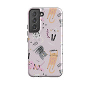 Samsung Tough Case - Cat And Bone Pink