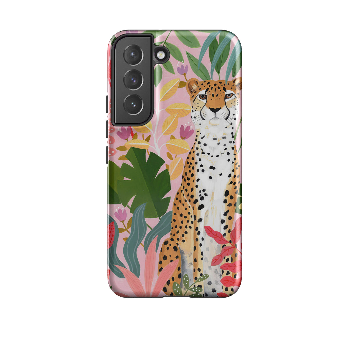 Samsung Tough Case - Cheetah Jungle By Bex Parkin