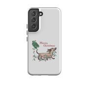 Samsung Tough Case - Christmas Dachshund By Liane Payne