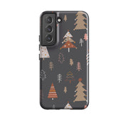 Samsung Tough Case - Dark Xmas Trees