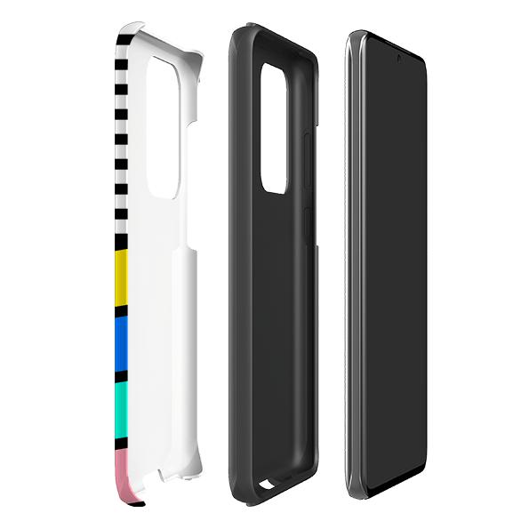 Custodia per telefono Samsung - Detroit Memphis - Dettagli Prodotto: bordino rialzato per proteggere lo schermo da graffi. Guscio policarbonato resistente impatti e fodera interna TPU antishock. Montaggio sicuro, avvolge i lati e accesso completo alle porte. Compatibile ricarica wireless Qi standard. Spessore 1/8 pollice (3mm), peso 30g. Compatibilità: consulta menu a discesa, seleziona custodia corretta poiché facciamo su ordinazione.-Stringberry