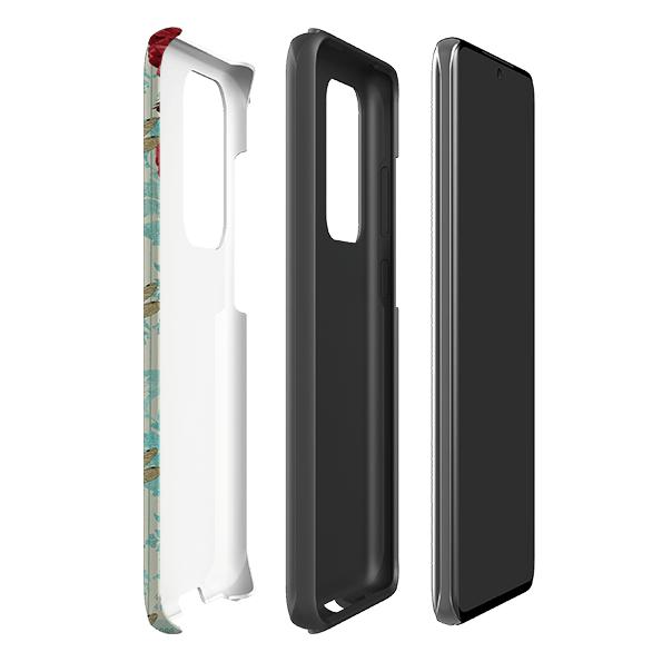 Samsung phone case-Dragon Essence-Product Details Raised bevel to protect screen from scratches. Impact resistant polycarbonate shell and shock absorbing inner TPU liner. Secure fit with design wrapping around side of the case and full access to ports. Compatible with Qi-standard wireless charging. Thickness 1/8 inch (3mm), weight 30g. Compatibility See drop down menu for options, please select the right case as we print to order.-Stringberry