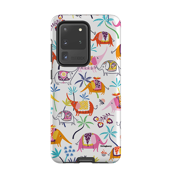 Samsung Tough Case - Elephants And Trees By Ali Brookes