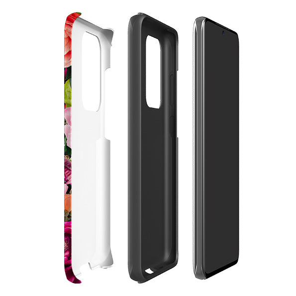 Samsung phone case-Elevation-Product Details Raised bevel to protect screen from scratches. Impact resistant polycarbonate shell and shock absorbing inner TPU liner. Secure fit with design wrapping around side of the case and full access to ports. Compatible with Qi-standard wireless charging. Thickness 1/8 inch (3mm), weight 30g. Compatibility See drop down menu for options, please select the right case as we print to order.-Stringberry