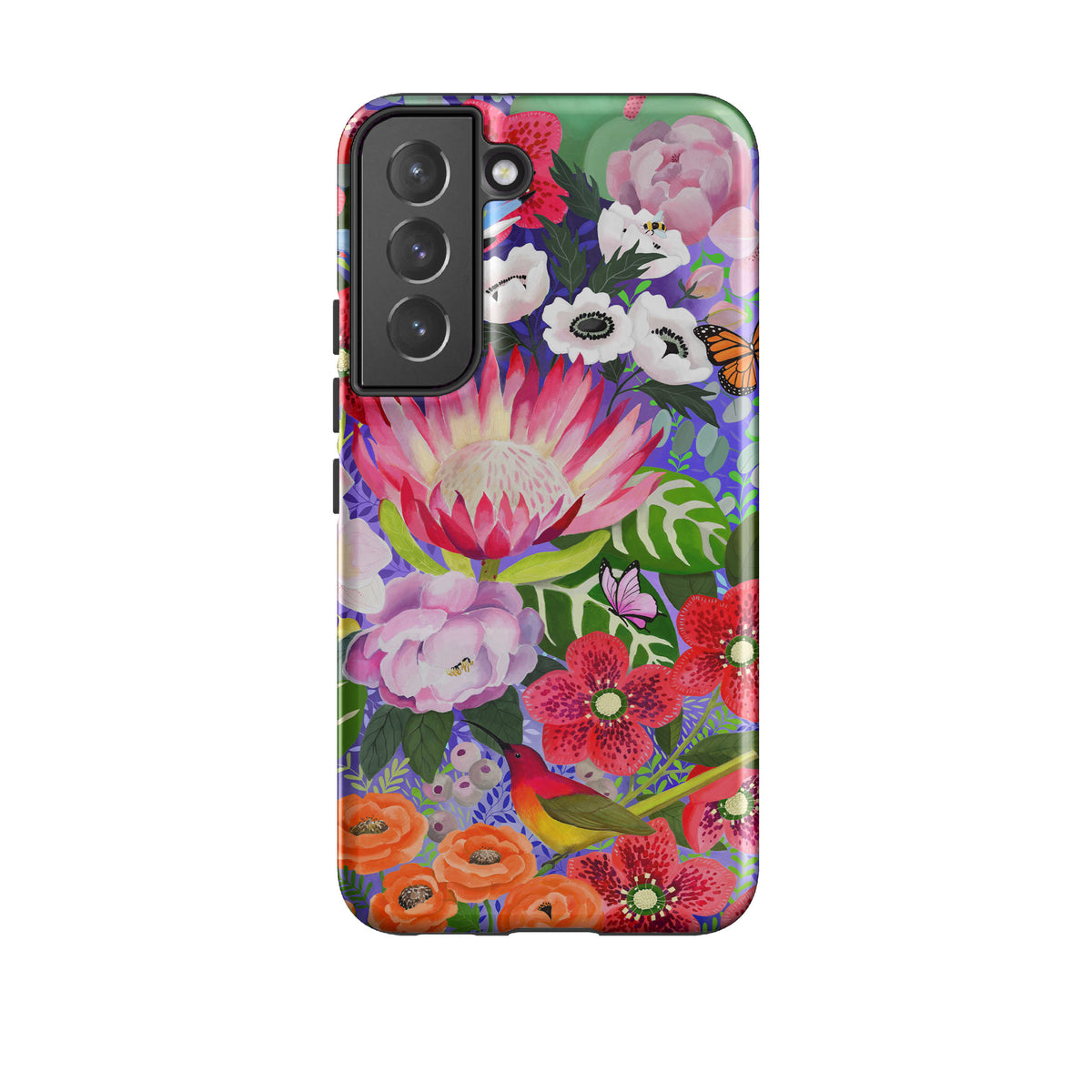 Samsung Tough Case – Exotische Vögel von Bex Parkin