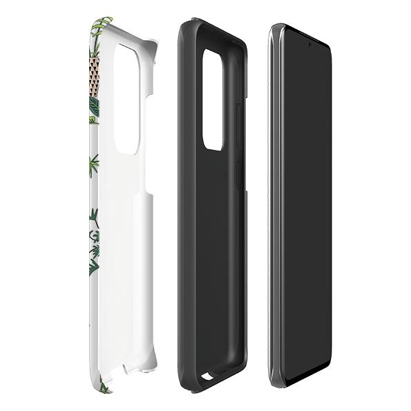 Samsung phone case-Flimby-Product Details Raised bevel to protect screen from scratches. Impact resistant polycarbonate shell and shock absorbing inner TPU liner. Secure fit with design wrapping around side of the case and full access to ports. Compatible with Qi-standard wireless charging. Thickness 1/8 inch (3mm), weight 30g. Compatibility See drop down menu for options, please select the right case as we print to order.-Stringberry