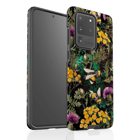 Samsung phone case-Fyne-Product Details Raised bevel to protect screen from scratches. Impact resistant polycarbonate shell and shock absorbing inner TPU liner. Secure fit with design wrapping around side of the case and full access to ports. Compatible with Qi-standard wireless charging. Thickness 1/8 inch (3mm), weight 30g. Compatibility See drop down menu for options, please select the right case as we print to order.-Stringberry