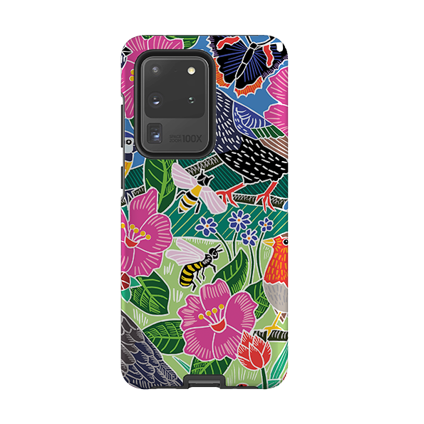 Samsung Tough Case - Garden Bird Jigsaw A By Kate Heiss