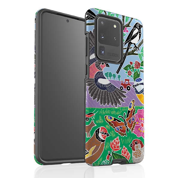 Samsung Tough Case - Garden Bird Jigsaw B By Kate Heiss