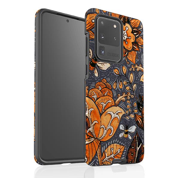 Samsung phone case-Hidcote-Product Details Raised bevel to protect screen from scratches. Impact resistant polycarbonate shell and shock absorbing inner TPU liner. Secure fit with design wrapping around side of the case and full access to ports. Compatible with Qi-standard wireless charging. Thickness 1/8 inch (3mm), weight 30g. Compatibility See drop down menu for options, please select the right case as we print to order.-Stringberry