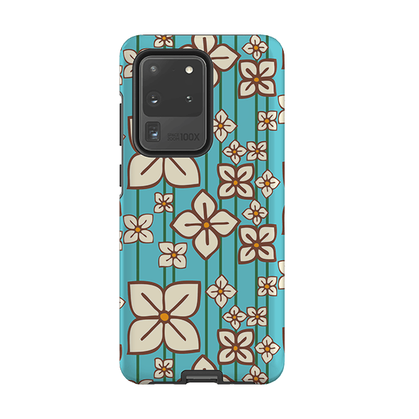 Samsung phone case-Hydrangea By Amelia Bowman-Product Details Raised bevel to protect screen from scratches. Impact resistant polycarbonate shell and shock absorbing inner TPU liner. Secure fit with design wrapping around side of the case and full access to ports. Compatible with Qi-standard wireless charging. Thickness 1/8 inch (3mm), weight 30g. Compatibility See drop down menu for options, please select the right case as we print to order.-Stringberry