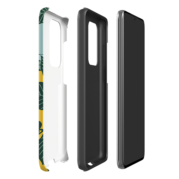 Samsung phone case-Kenhill By Kate Heiss-Product Details Raised bevel to protect screen from scratches. Impact resistant polycarbonate shell and shock absorbing inner TPU liner. Secure fit with design wrapping around side of the case and full access to ports. Compatible with Qi-standard wireless charging. Thickness 1/8 inch (3mm), weight 30g. Compatibility See drop down menu for options, please select the right case as we print to order.-Stringberry