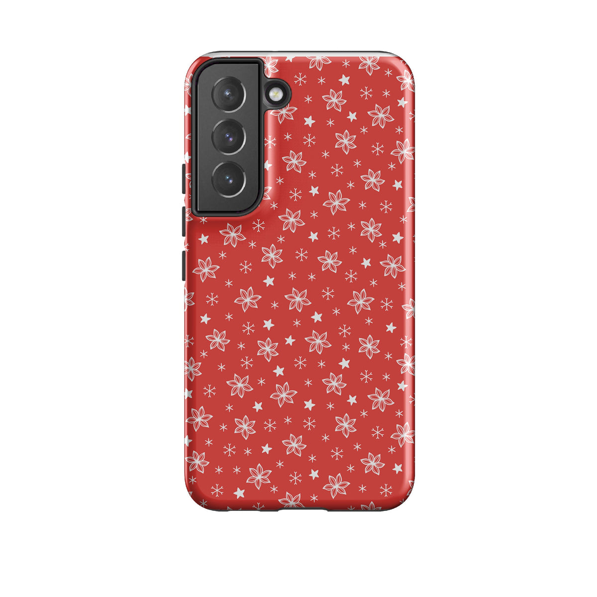 Samsung phone case-Let It Snow-Product Details Raised bevel to protect screen from scratches. Impact resistant polycarbonate shell and shock absorbing inner TPU liner. Secure fit with design wrapping around side of the case and full access to ports. Compatible with Qi-standard wireless charging. Thickness 1/8 inch (3mm), weight 30g. Compatibility See drop down menu for options, please select the right case as we print to order.-Stringberry