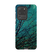 Samsung phone case-Magical Nights-Product Details Raised bevel to protect screen from scratches. Impact resistant polycarbonate shell and shock absorbing inner TPU liner. Secure fit with design wrapping around side of the case and full access to ports. Compatible with Qi-standard wireless charging. Thickness 1/8 inch (3mm), weight 30g. Compatibility See drop down menu for options, please select the right case as we print to order.-Stringberry