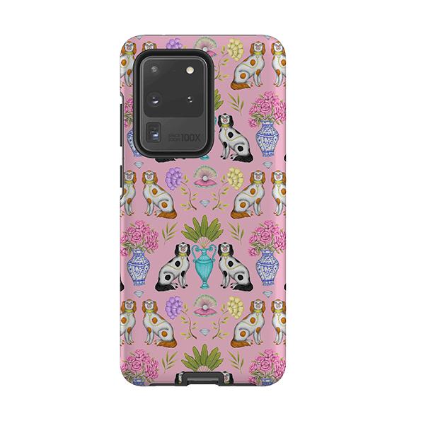 Samsung phone case-Miami China By Catherine Rowe-Product Details Raised bevel to protect screen from scratches. Impact resistant polycarbonate shell and shock absorbing inner TPU liner. Secure fit with design wrapping around side of the case and full access to ports. Compatible with Qi-standard wireless charging. Thickness 1/8 inch (3mm), weight 30g. Compatibility See drop down menu for options, please select the right case as we print to order.-Stringberry