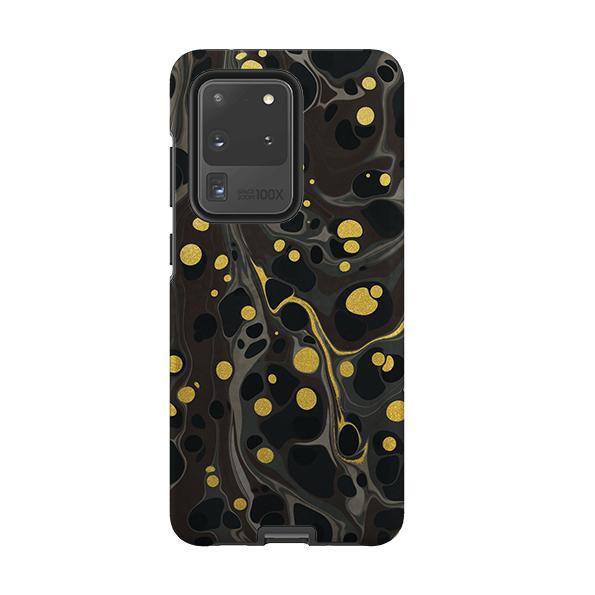 Samsung phone case-Moon Mist-Product Details Raised bevel to protect screen from scratches. Impact resistant polycarbonate shell and shock absorbing inner TPU liner. Secure fit with design wrapping around side of the case and full access to ports. Compatible with Qi-standard wireless charging. Thickness 1/8 inch (3mm), weight 30g. Compatibility See drop down menu for options, please select the right case as we print to order.-Stringberry