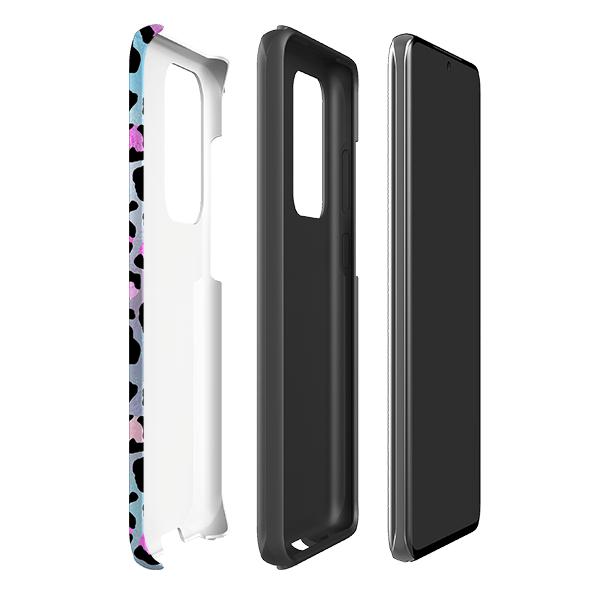 Samsung phone case-Neofelis-Product Details Raised bevel to protect screen from scratches. Impact resistant polycarbonate shell and shock absorbing inner TPU liner. Secure fit with design wrapping around side of the case and full access to ports. Compatible with Qi-standard wireless charging. Thickness 1/8 inch (3mm), weight 30g. Compatibility See drop down menu for options, please select the right case as we print to order.-Stringberry