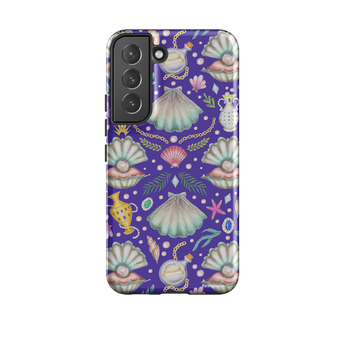 Samsung Tough Case - Pearl's Fantasy Indigo By Catherine Rowe