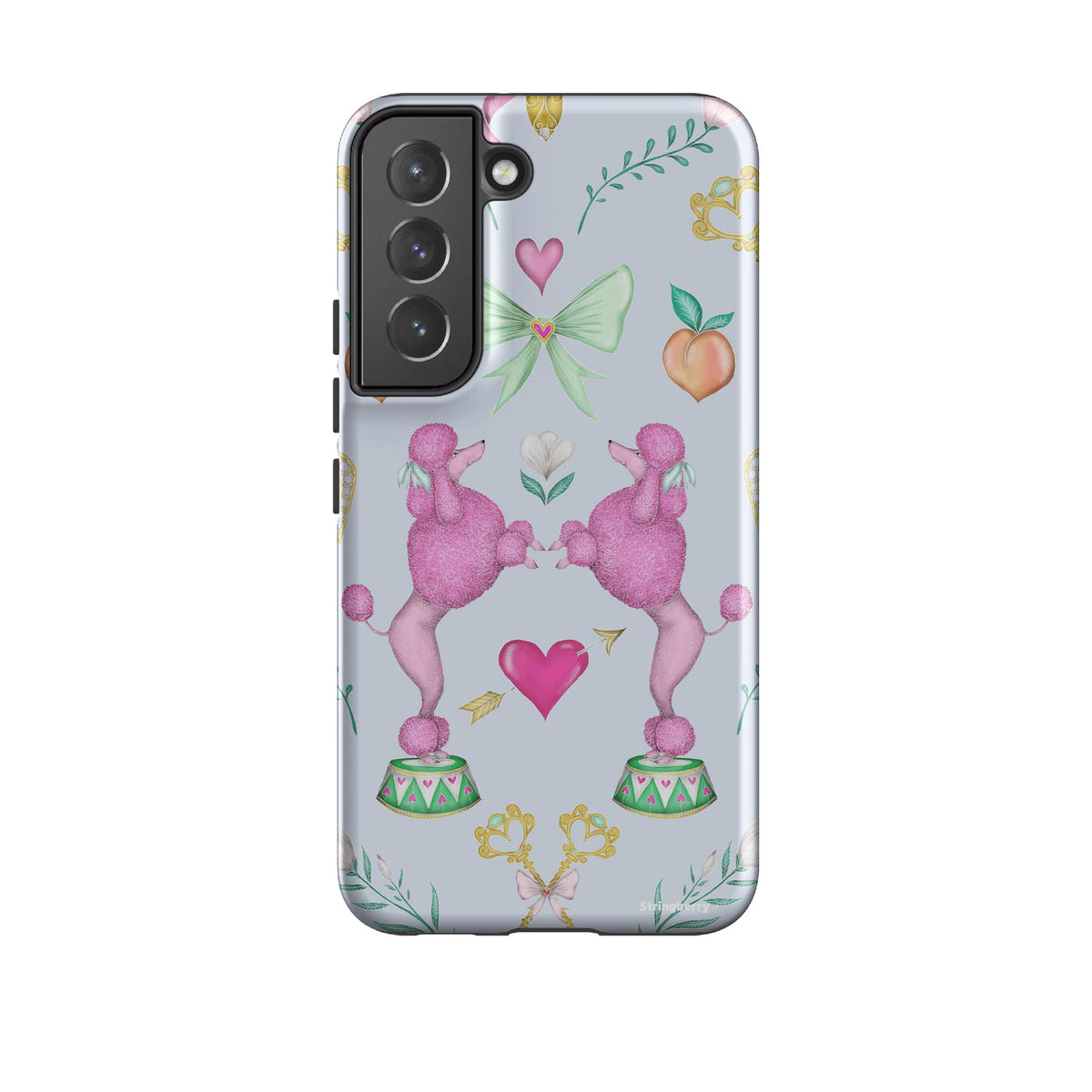 Samsung Tough Case - Pink Poodle Parlour Powder By Catherine Rowe