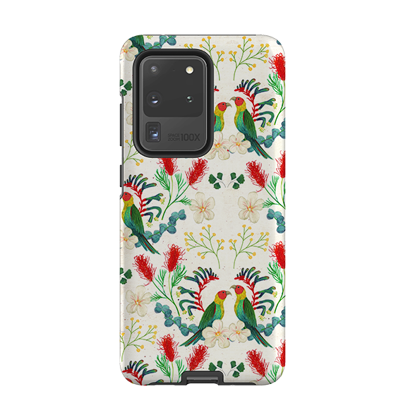 Samsung Tough Case - Rainbow Lorikeet By Katherine Quinn