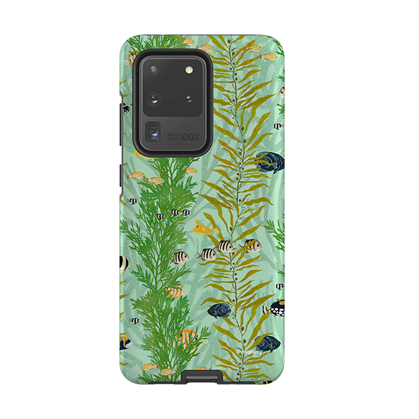 Удароустойчив калъф Samsung - Reef Stripe от Katherine Quinn