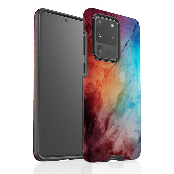 Samsung phone case-Roaring-Product Details Raised bevel to protect screen from scratches. Impact resistant polycarbonate shell and shock absorbing inner TPU liner. Secure fit with design wrapping around side of the case and full access to ports. Compatible with Qi-standard wireless charging. Thickness 1/8 inch (3mm), weight 30g. Compatibility See drop down menu for options, please select the right case as we print to order.-Stringberry