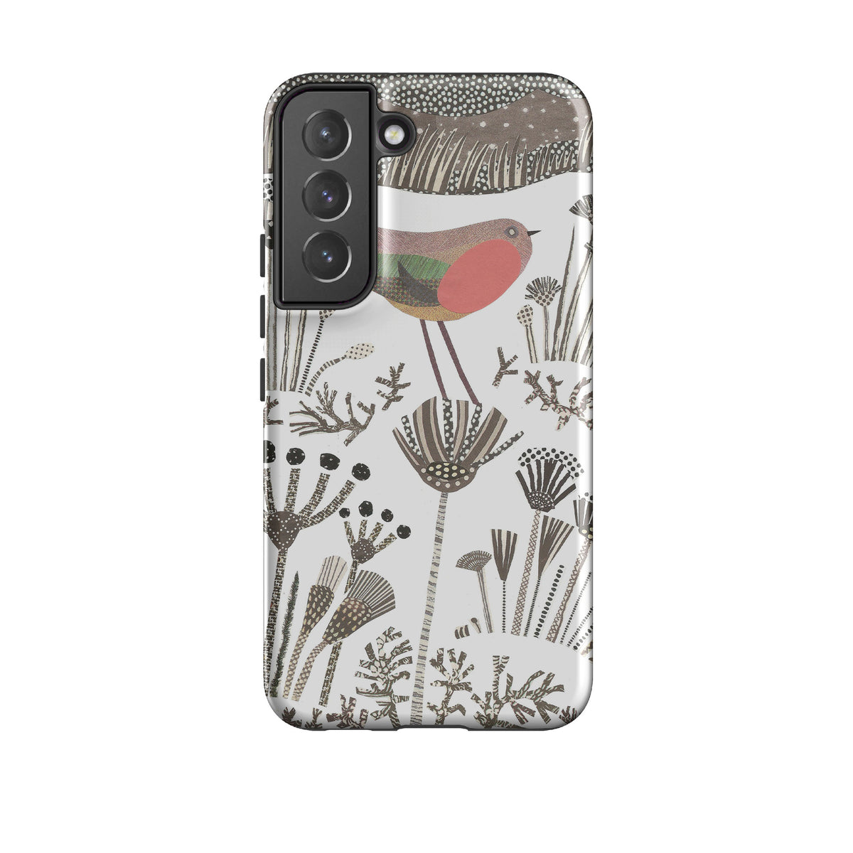 Samsung Tough Case - Robin in Snow By Jane Robbins