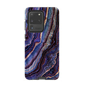 Samsung phone case-Royal Agate-Product Details Raised bevel to protect screen from scratches. Impact resistant polycarbonate shell and shock absorbing inner TPU liner. Secure fit with design wrapping around side of the case and full access to ports. Compatible with Qi-standard wireless charging. Thickness 1/8 inch (3mm), weight 30g. Compatibility See drop down menu for options, please select the right case as we print to order.-Stringberry