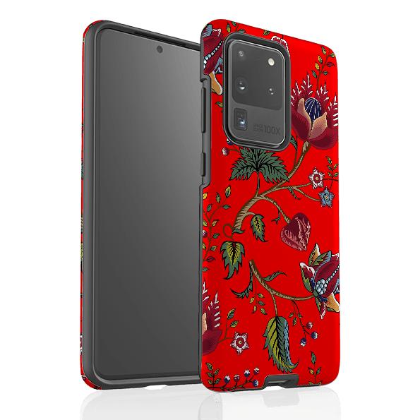 Samsung phone case-Skelton-Product Details Raised bevel to protect screen from scratches. Impact resistant polycarbonate shell and shock absorbing inner TPU liner. Secure fit with design wrapping around side of the case and full access to ports. Compatible with Qi-standard wireless charging. Thickness 1/8 inch (3mm), weight 30g. Compatibility See drop down menu for options, please select the right case as we print to order.-Stringberry