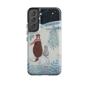 Samsung Tough Case - Schneehunde von Mary Stubberfield