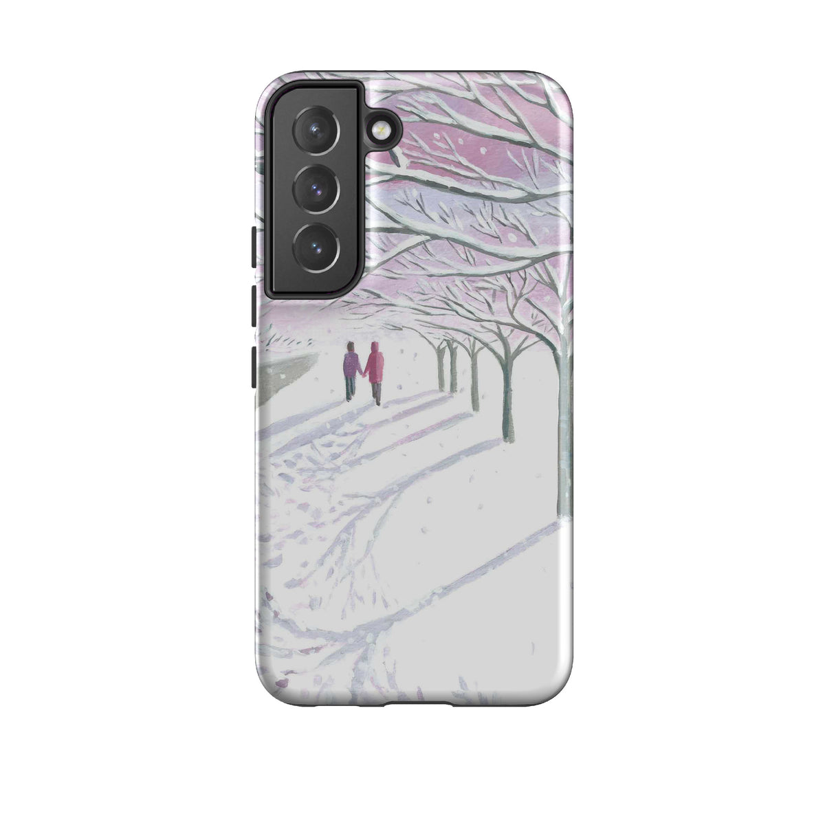 Samsung Tough Case - Snowy Park By Mary Stubberfield