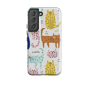 Samsung Tough Case - Spotty Kitty