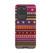 Samsung phone case-Starry By Jehane-Product Details Raised bevel to protect screen from scratches. Impact resistant polycarbonate shell and shock absorbing inner TPU liner. Secure fit with design wrapping around side of the case and full access to ports. Compatible with Qi-standard wireless charging. Thickness 1/8 inch (3mm), weight 30g. Compatibility See drop down menu for options, please select the right case as we print to order.-Stringberry