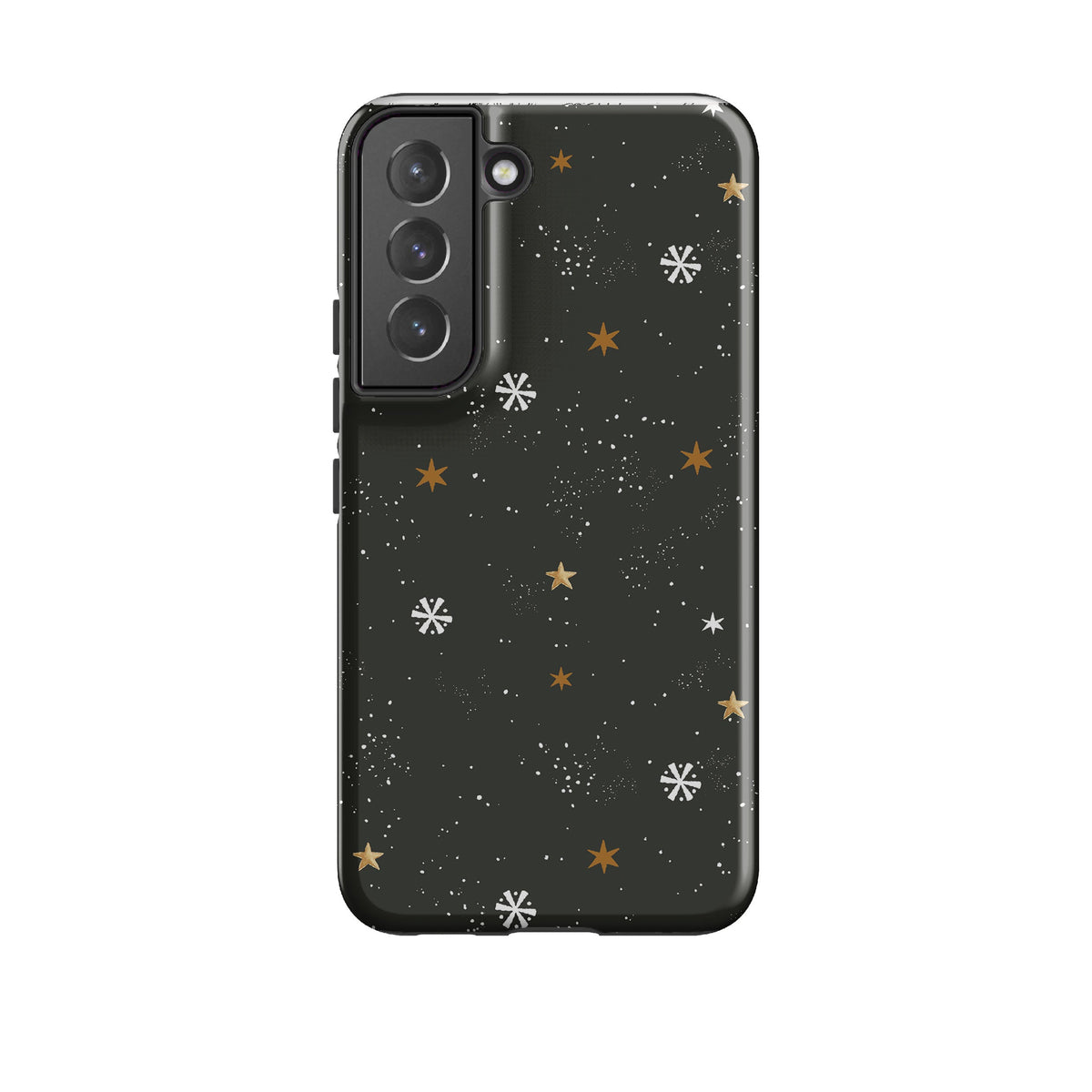 Samsung phone case-Starry Night-Product Details Raised bevel to protect screen from scratches. Impact resistant polycarbonate shell and shock absorbing inner TPU liner. Secure fit with design wrapping around side of the case and full access to ports. Compatible with Qi-standard wireless charging. Thickness 1/8 inch (3mm), weight 30g. Compatibility See drop down menu for options, please select the right case as we print to order.-Stringberry