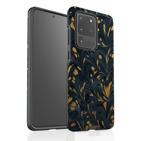 Samsung phone case-Stormy-Product Details Raised bevel to protect screen from scratches. Impact resistant polycarbonate shell and shock absorbing inner TPU liner. Secure fit with design wrapping around side of the case and full access to ports. Compatible with Qi-standard wireless charging. Thickness 1/8 inch (3mm), weight 30g. Compatibility See drop down menu for options, please select the right case as we print to order.-Stringberry