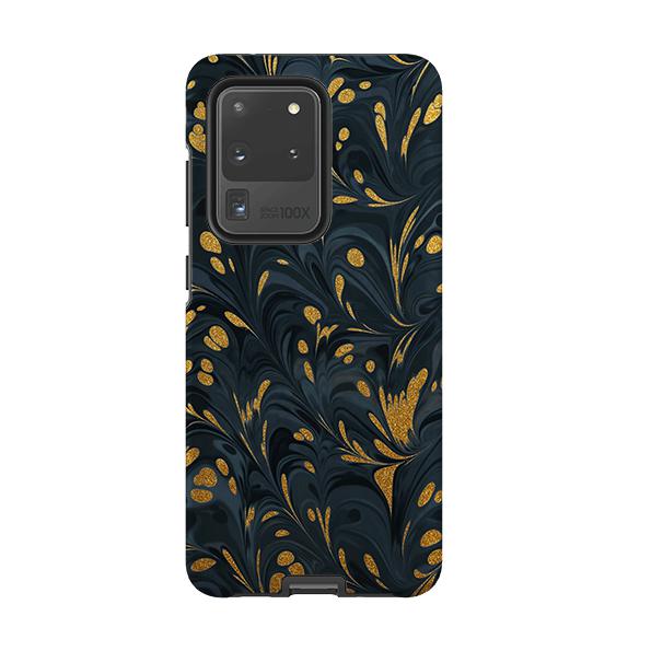 Samsung phone case-Stormy-Product Details Raised bevel to protect screen from scratches. Impact resistant polycarbonate shell and shock absorbing inner TPU liner. Secure fit with design wrapping around side of the case and full access to ports. Compatible with Qi-standard wireless charging. Thickness 1/8 inch (3mm), weight 30g. Compatibility See drop down menu for options, please select the right case as we print to order.-Stringberry