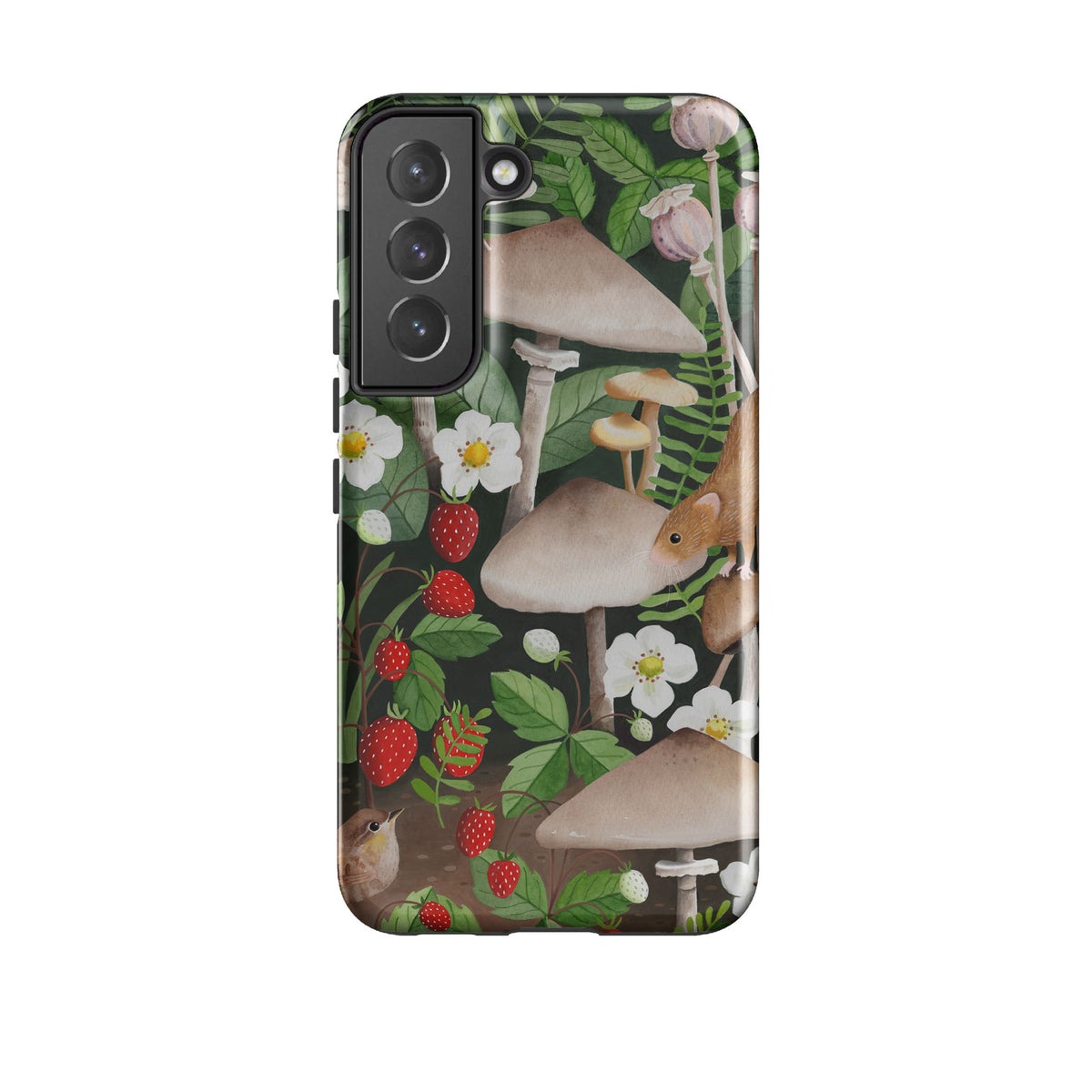 Samsung Tough Case - Strawberry Patch By Bex Parkin