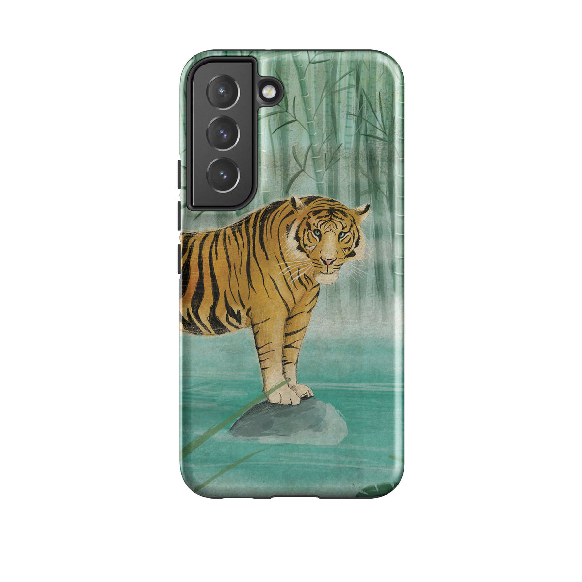 Samsung Tough Case - Tiger By Maja Lindberg