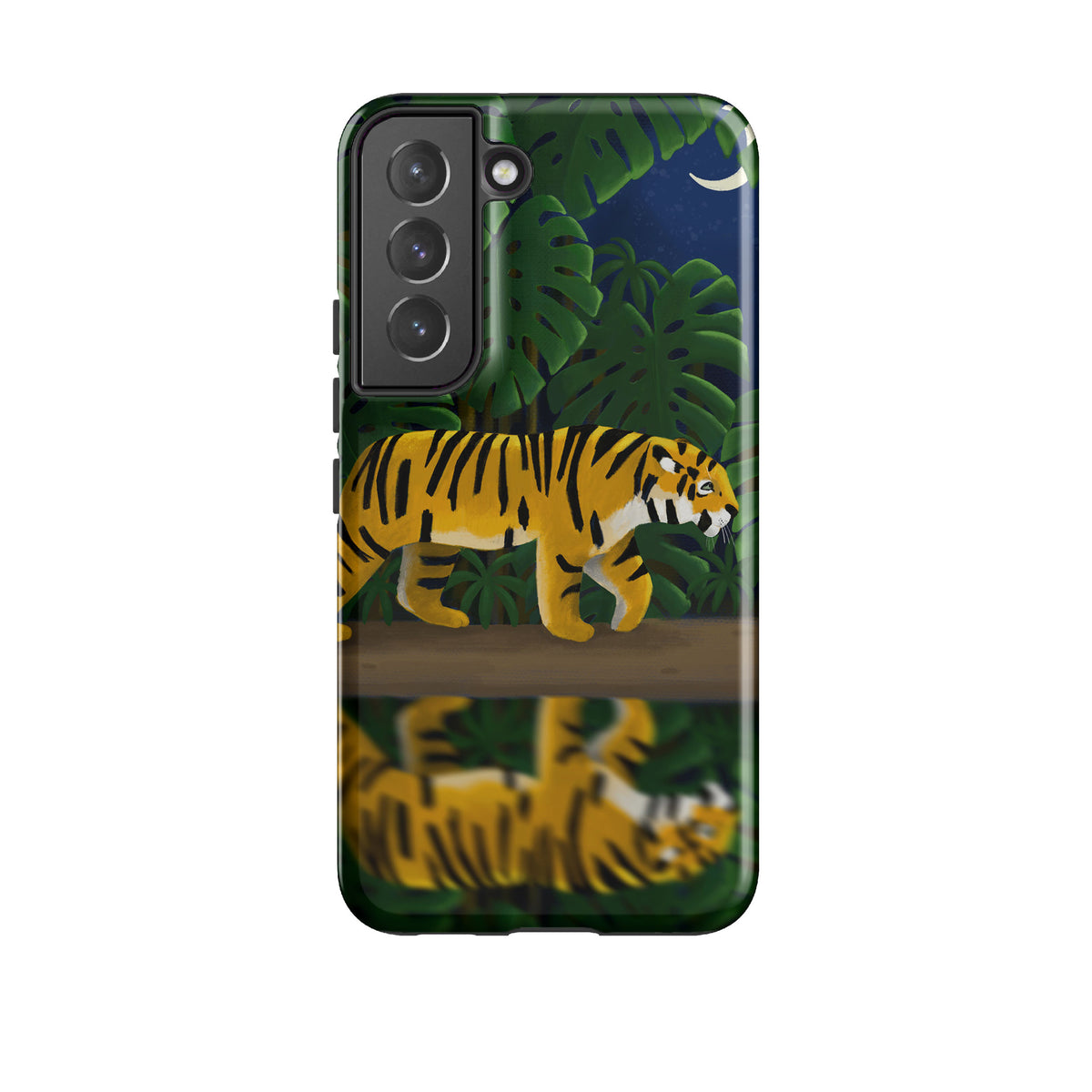 Samsung Tough Case - Tiger Night By Bex Parkin