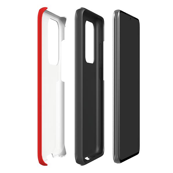 Samsung phone case-Tulips-Product Details Raised bevel to protect screen from scratches. Impact resistant polycarbonate shell and shock absorbing inner TPU liner. Secure fit with design wrapping around side of the case and full access to ports. Compatible with Qi-standard wireless charging. Thickness 1/8 inch (3mm), weight 30g. Compatibility See drop down menu for options, please select the right case as we print to order.-Stringberry