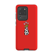 Samsung phone case-Tulips-Product Details Raised bevel to protect screen from scratches. Impact resistant polycarbonate shell and shock absorbing inner TPU liner. Secure fit with design wrapping around side of the case and full access to ports. Compatible with Qi-standard wireless charging. Thickness 1/8 inch (3mm), weight 30g. Compatibility See drop down menu for options, please select the right case as we print to order.-Stringberry