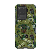 Samsung phone case-Vyne Pattern-Product Details Raised bevel to protect screen from scratches. Impact resistant polycarbonate shell and shock absorbing inner TPU liner. Secure fit with design wrapping around side of the case and full access to ports. Compatible with Qi-standard wireless charging. Thickness 1/8 inch (3mm), weight 30g. Compatibility See drop down menu for options, please select the right case as we print to order.-Stringberry
