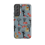 Samsung phone case-Winter Landscape-Product Details Raised bevel to protect screen from scratches. Impact resistant polycarbonate shell and shock absorbing inner TPU liner. Secure fit with design wrapping around side of the case and full access to ports. Compatible with Qi-standard wireless charging. Thickness 1/8 inch (3mm), weight 30g. Compatibility See drop down menu for options, please select the right case as we print to order.-Stringberry