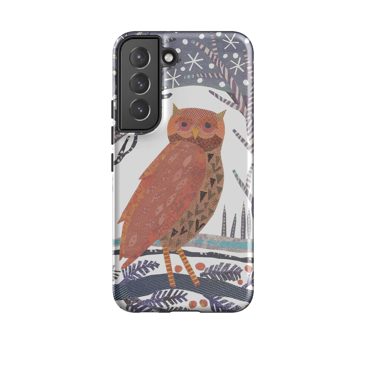 Samsung Tough Case - Winter Owl By Jane Robbins