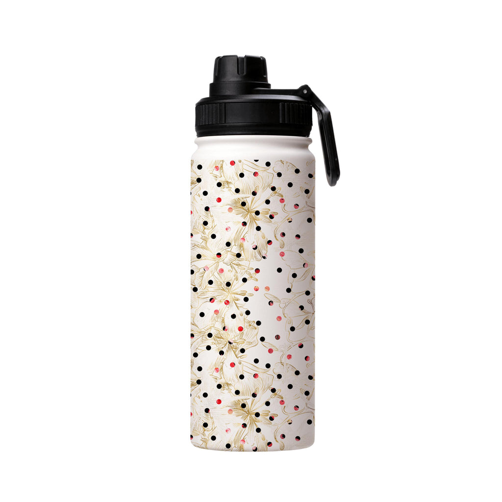 Water Bottles-Sheen Insulated Stainless Steel Water Bottle-18oz (530ml)-Sport cap-Insulated Steel Water Bottle Our insulated stainless steel bottle comes in 3 sizes- Small 12oz (350ml), Medium 18oz (530ml) and Large 32oz (945ml) . It comes with a leak proof cap Keeps water cool for 24 hours Also keeps things warm for up to 12 hours Choice of 3 lids ( Sport Cap, Handle Cap, Flip Cap ) for easy carrying Dishwasher Friendly Lightweight, durable and easy to carry Reusable, so it's safe for the plane